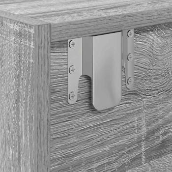 TV-Schränke 2 Stk. Grau Sonoma 60x31x25,5 cm Holzwerkstoff