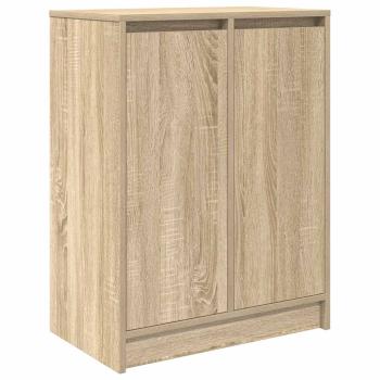 Schuhschrank Sonoma-Eiche 57x34x76 cm Holzwerkstoff