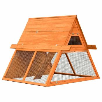 Kaninchenstall Kiefernholz & Tannenholz 152x128x108 cm