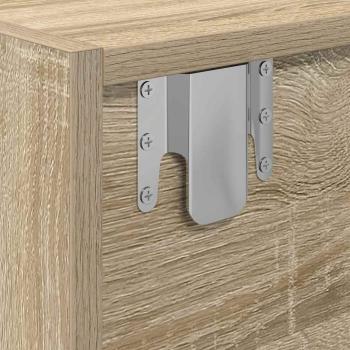 TV-Schränke 2 Stk. Sonoma-Eiche 80x31x25,5 cm Holzwerkstoff