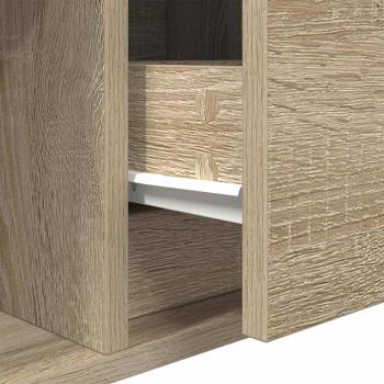 TV-Schrank Sonoma-Eiche 80x31x25,5 cm Holzwerkstoff