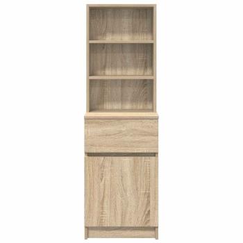 Nachttisch Sonoma-Eiche 39x35x125 cm Holzwerkstoff