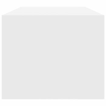 TV-Schrank Weiß 80x31x25,5 cm Holzwerkstoff