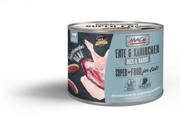 MACs Cat Feinschmecker Ente & Kaninchen 200g (Menge: 6 je Bestelleinheit)