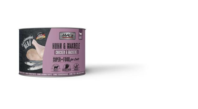 ARDEBO.de MACs Cat Feinschmecker Huhn & Makrele 200g