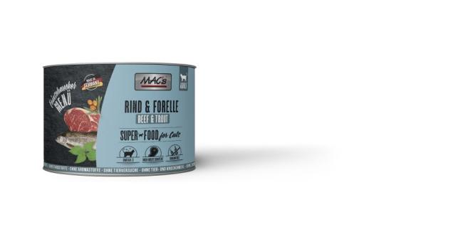 ARDEBO.de MACs Cat Feinschmecker Rind & Forelle 200g