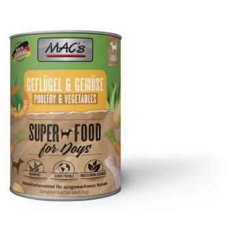 ARDEBO.de MACs Dog Geflügel & Gemüse 800g