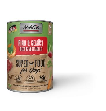ARDEBO.de MACs Dog Rind & Gemüse 400g