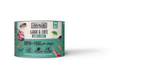 ARDEBO.de MACs Dog Lamm & Ente 200g