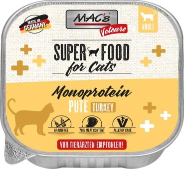 MACs Cat Vetcare Mono Pute 100g (Menge: 16 je Bestelleinheit)