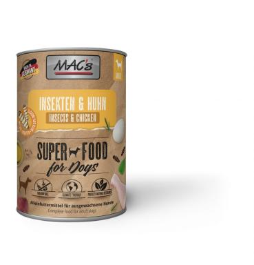 ARDEBO.de MACs Dog Insekten & Huhn 400g