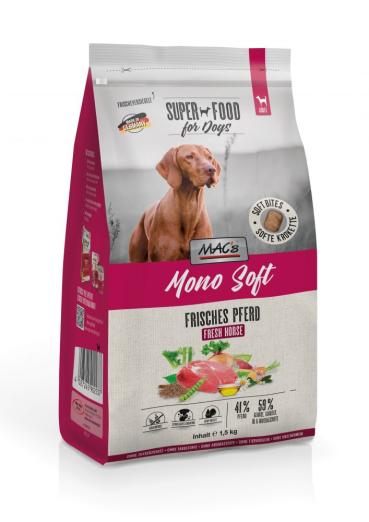ARDEBO.de MACs Dog Mono Soft Frisches Pferd 1,5kg