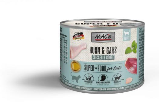 ARDEBO.de MACs Cat Huhn & Gans 200g