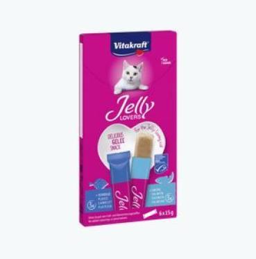 ARDEBO.de Vitakraft Cat Jelly Lovers Lachs & Scholle 6 x 15g