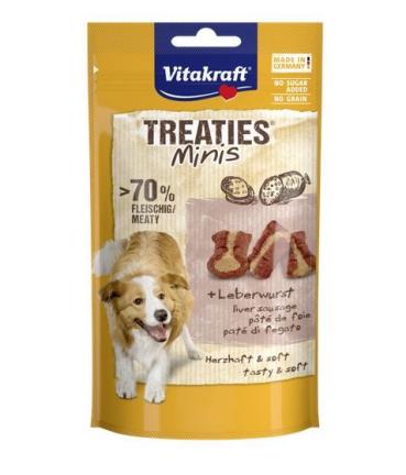 ARDEBO.de Vitakraft Treaties Minis+ Leberwurst 48g