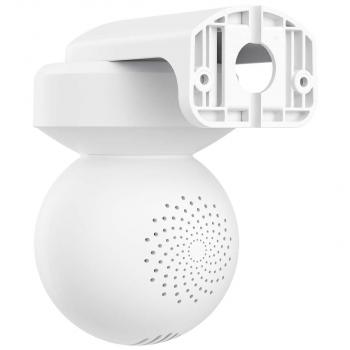 Reolink E Series E540 5 MP WLAN PTZ Dome Überwachungskamera, Personen- und Fahrzeugerkennung, integriertem Scheinwerfer und Sirene, weiß