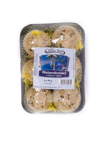 ARDEBO.de Classic Bird Meisenknödel 285x6 Stück DISPLAY