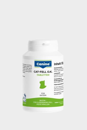 ARDEBO.de Canina Pharma Cat-Fell O.K. Tabletten 125 g (ca. 250 Stück)