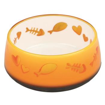 ARDEBO.de Trixie Kunststoffnapf Lovely  orange 0,3 l / 12 cm