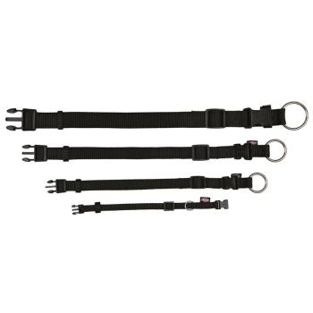 ARDEBO.de Trixie Premium Halsband schwarz XXS-XS 15 - 25 cm / 10 mm