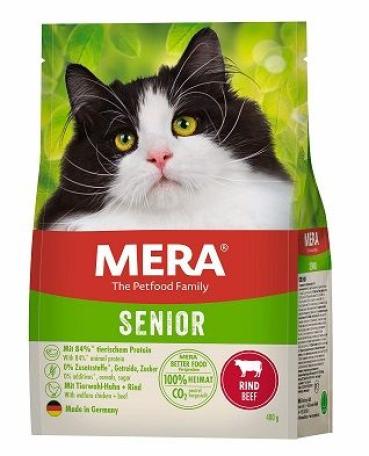 ARDEBO.de Mera Cat Senior Rind 400g
