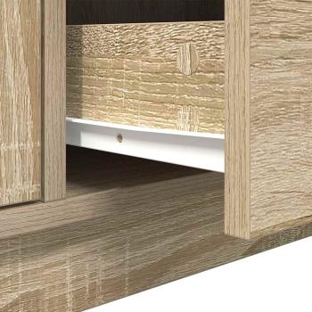TV-Schrank mit LED-Leuchten Sonoma-Eiche 100x41x50 cm