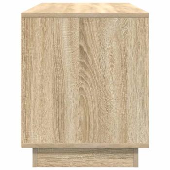 TV-Schrank mit LED-Leuchten Sonoma-Eiche 100x41x50 cm