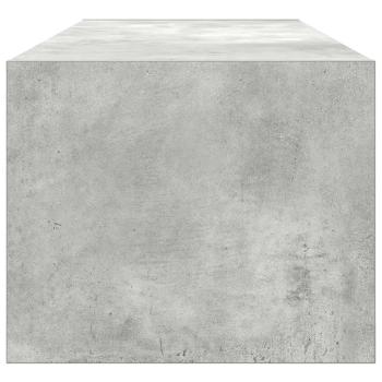 TV-Schränke 2 Stk. Betongrau 100x31x25,5 cm Holzwerkstoff