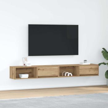 ARDEBO.de - TV-Schränke 2 Stk. Artisan-Eiche 100x31x25,5 cm Holzwerkstoff