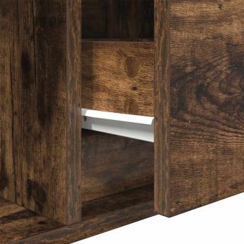 TV-Schrank Räuchereiche 100x31x25,5 cm Holzwerkstoff