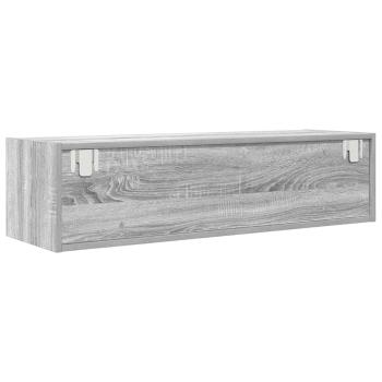 TV-Schrank Grau Sonoma 100x31x25,5 cm Holzwerkstoff
