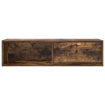 TV-Schränke 2 Stk. Räuchereiche 100x31x25,5 cm Holzwerkstoff