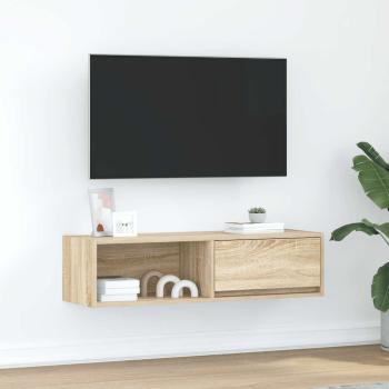 ARDEBO.de - TV-Schrank Sonoma-Eiche 100x31x25,5 cm Holzwerkstoff