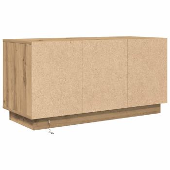 TV-Schrank mit LED-Leuchten Artisan-Eiche 100x41x50 cm