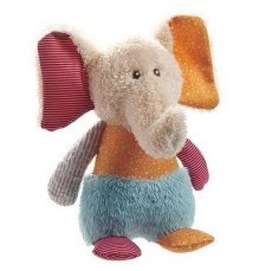 ARDEBO.de Hunter Hundespielzeug Plüsch Muli Elefant 18cm