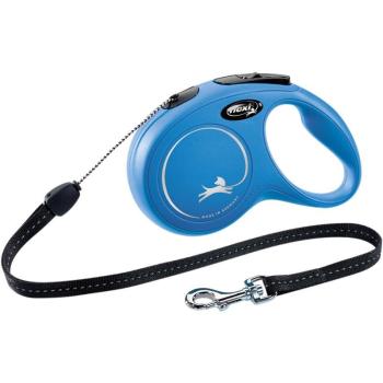 ARDEBO.de flexi Seil-Leine New Classic blau S 8 m