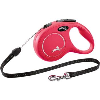ARDEBO.de flexi Seil-Leine New Classic rot S 8 m