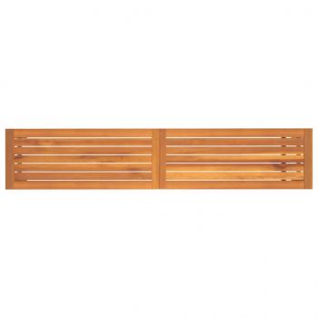 Gartenbank 180x35x45 cm Massivholz Akazie