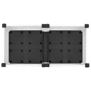 Hochbeet 80x40x23 cm Polypropylen