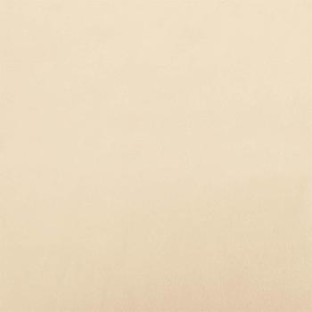 Schlafsofa 2-Sitzer Creme Samt