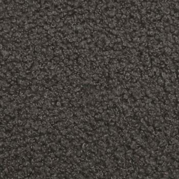 Sessel Dunkelgrau 55 cm Stoff in Lammwolloptik