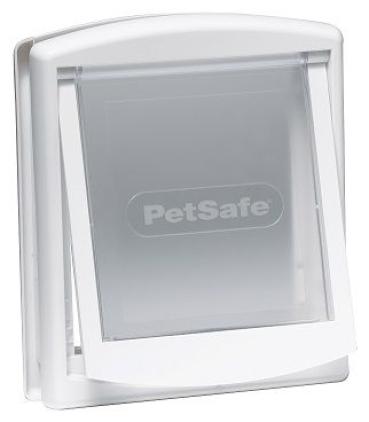 ARDEBO.de PetSafe 2-Wege Haustiertür Original S weiß