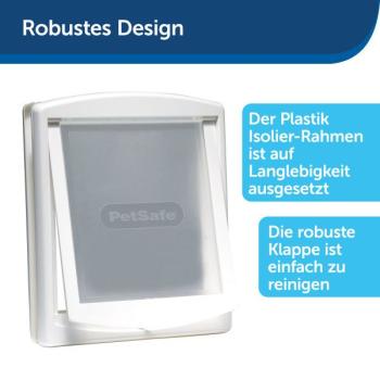 PetSafe 2-Wege Haustiertür Original M weiß