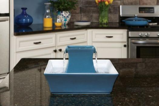 PetSafe Trinkbrunnen Drinkwell Pagoda blau