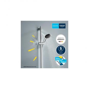 GROHE Vitalio Start 110 Brausestangenset, Quickfix, 3 Stahlarten, chrom (26956001)