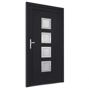 Haustür Anthrazit 108x208 cm PVC