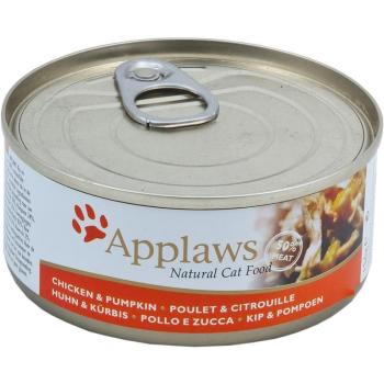 ARDEBO.de Applaws Cat Nassfutter Dose Huhn & Kürbis 70g