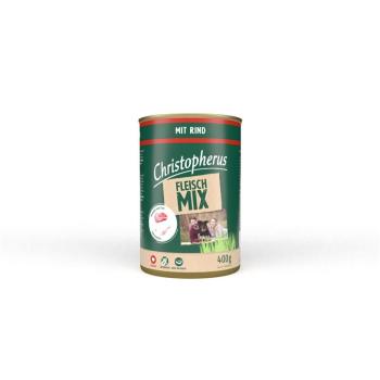 ARDEBO.de Christopherus Dose Fleischmix mit Rind 400g