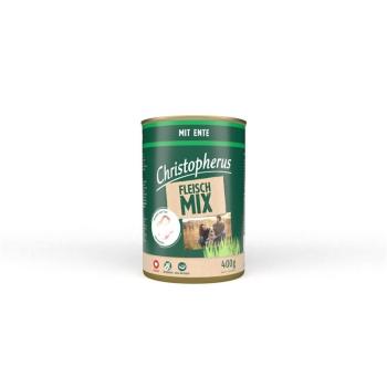 ARDEBO.de Christopherus Dose Fleischmix mit Ente 400g