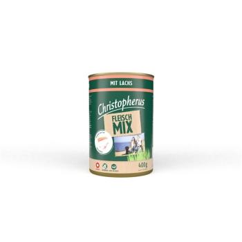 ARDEBO.de Christopherus Dose Fleischmix mit Lachs 400g